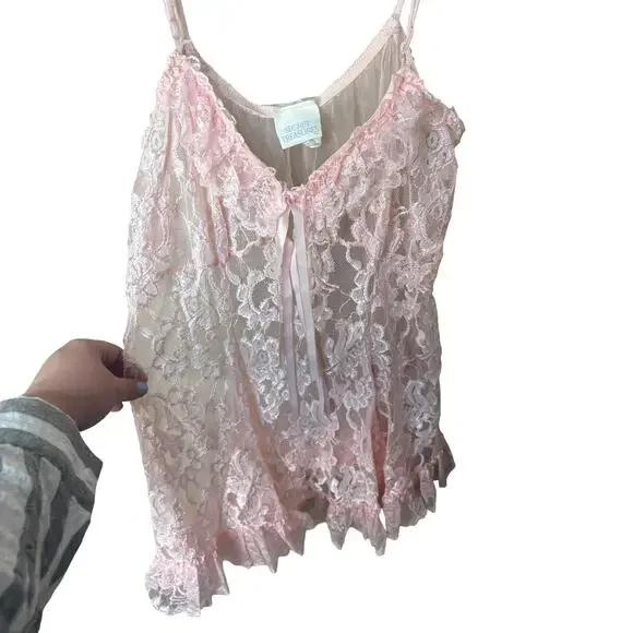 Secret Treasures Lingerie Pink Lace - Picture 6 of 8